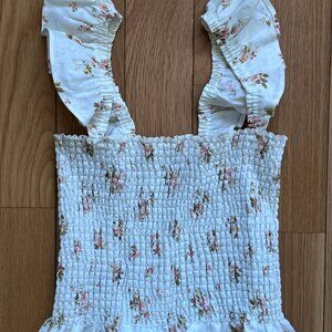 Reformation Junebug Top Linen Small